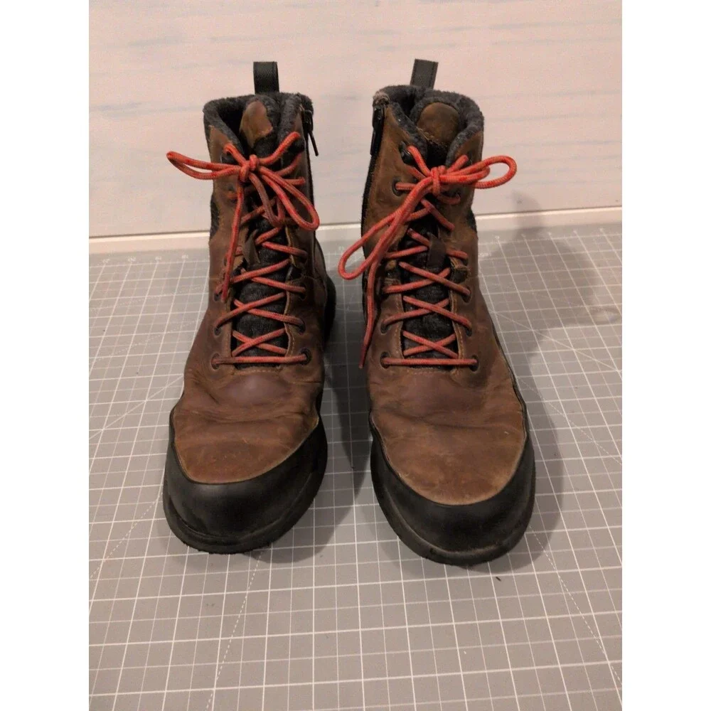 Bogs Womens's Dark Brown Arcada Urban Lace Up Boots US 9 Waterproof